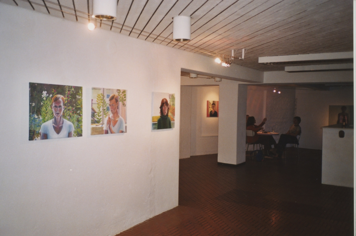 Andrea Muheim "Am Fenster gemalt", message salon Rigiplatz, Zürich