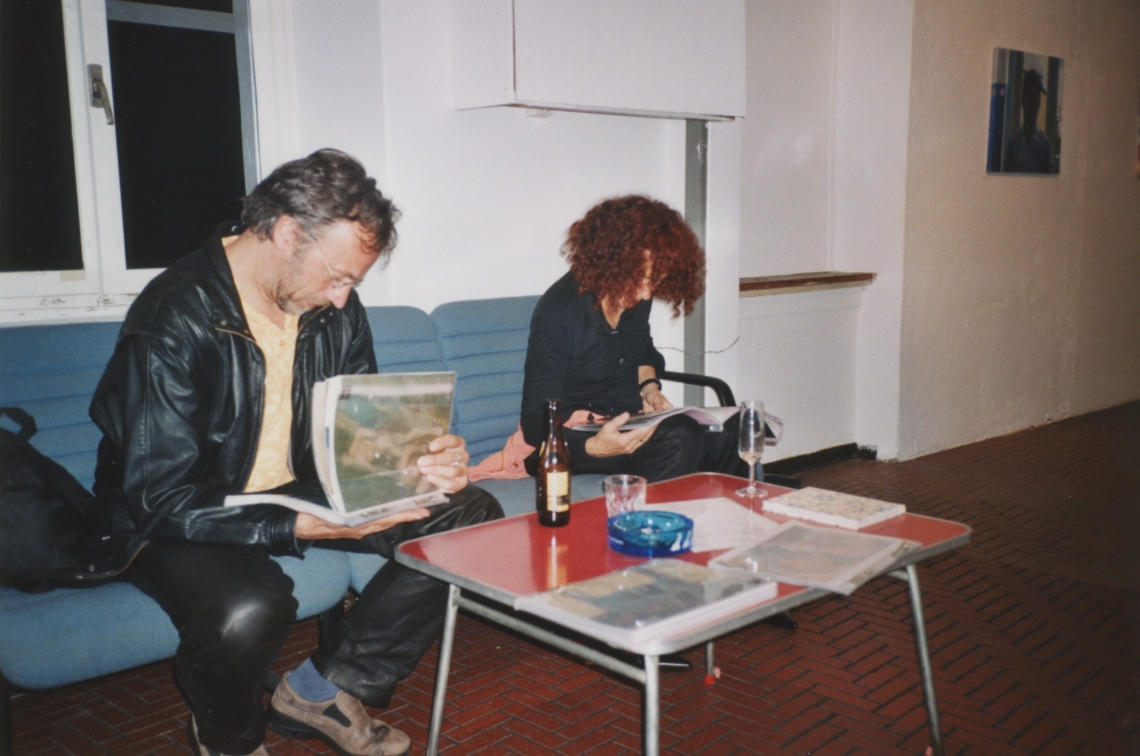 Andrea Muheim "Am Fenster gemalt", message salon Rigiplatz, Zürich