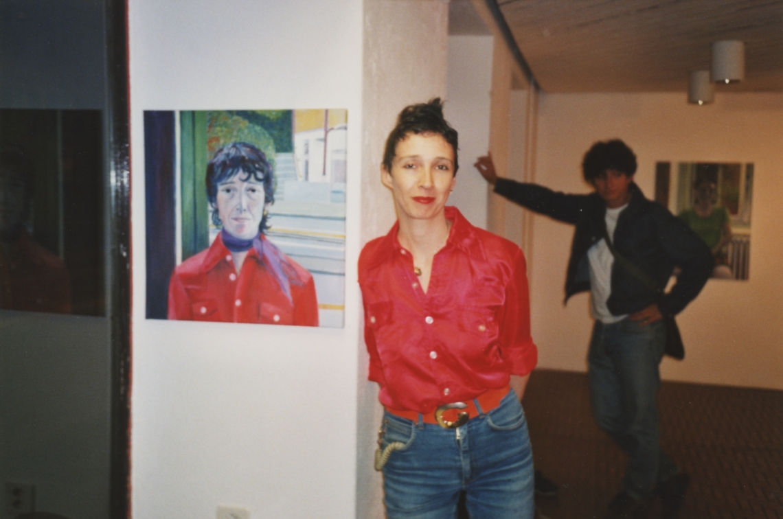 Andrea Muheim "Am Fenster gemalt", message salon Rigiplatz, Zürich