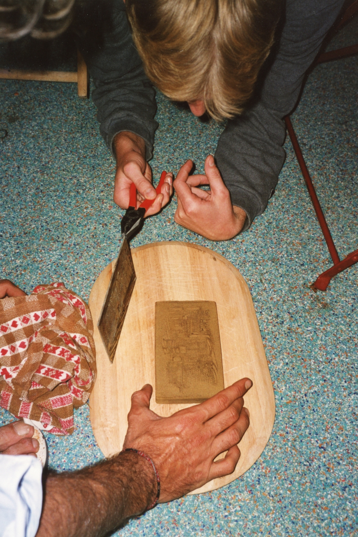 Antonio Pate und Axel Donaubauer "Public Livingroom", message salon Rigiplatz, Zürich