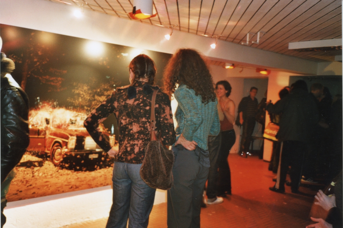 Christian Andersen "explosions", message salon Rigiplatz, Zürich