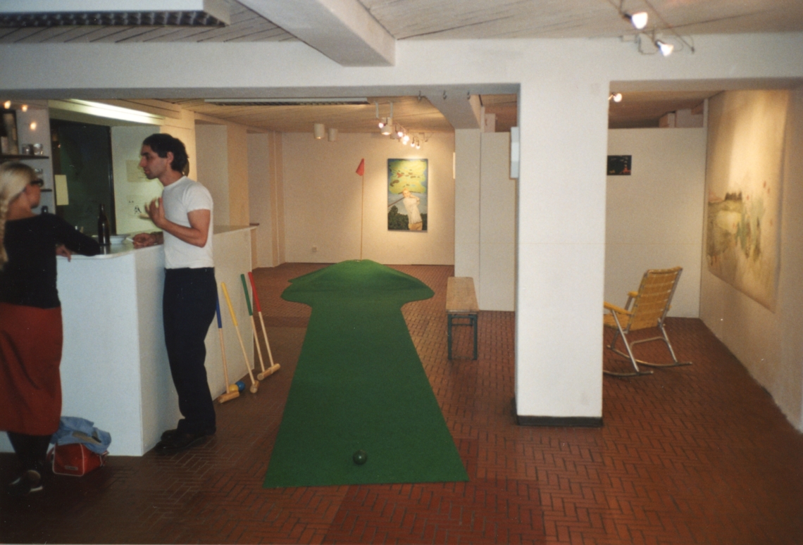 David Chieppo "whole in one", message salon Rigiplatz, Zurich