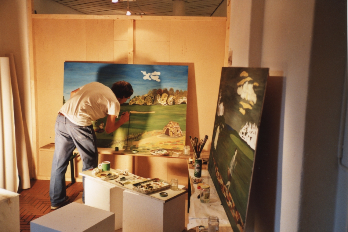 David Chieppo "whole in one", message salon Rigiplatz, Zurich