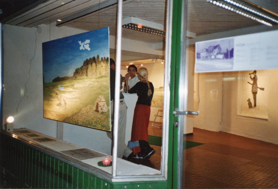 David Chieppo "whole in one", message salon Rigiplatz, Zurich