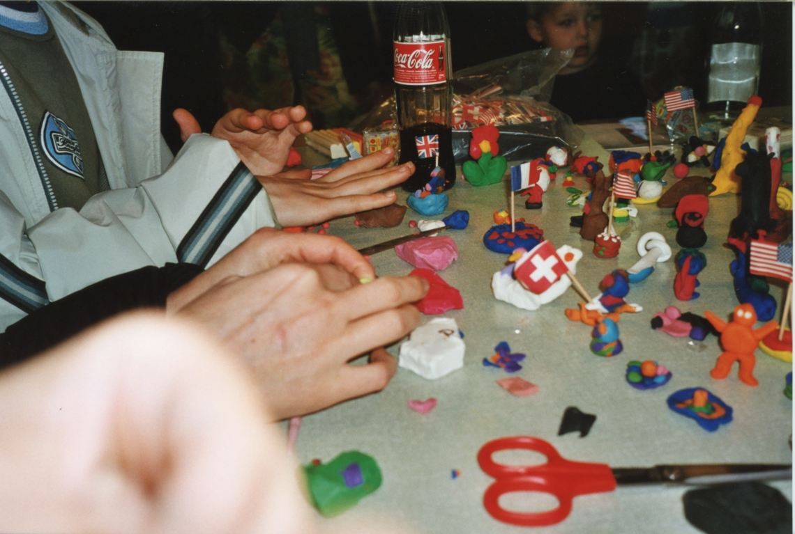 Susann Walder "Plastillin Inn Workshop", Eröffnung message salon, Rigiplatz, Zürich