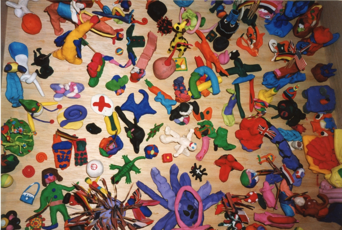 Susann Walder "Plastillin Inn Workshop", Eröffnung message salon, Rigiplatz, Zürich