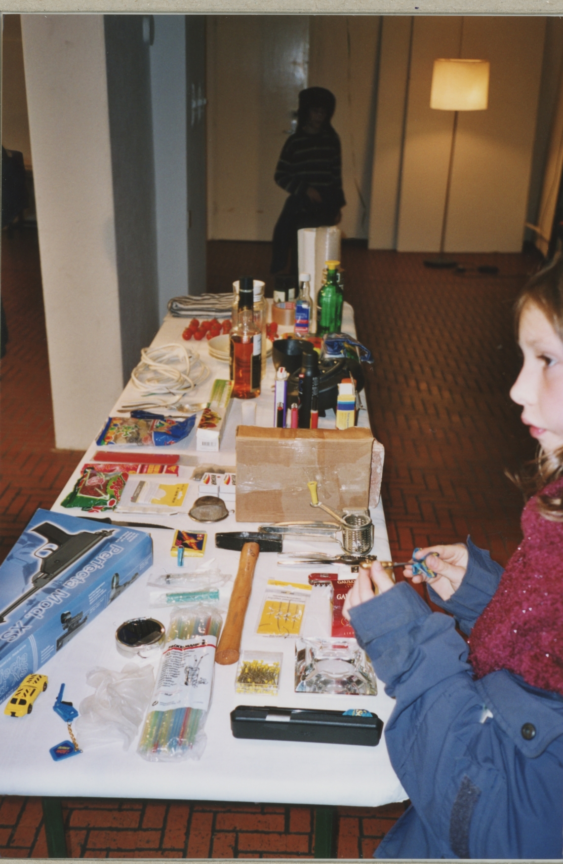 Das kleine Festival, Eva Keller-Meyer "Death is Certain", Vorbereitung, message salon Rigiplatz, Zürich