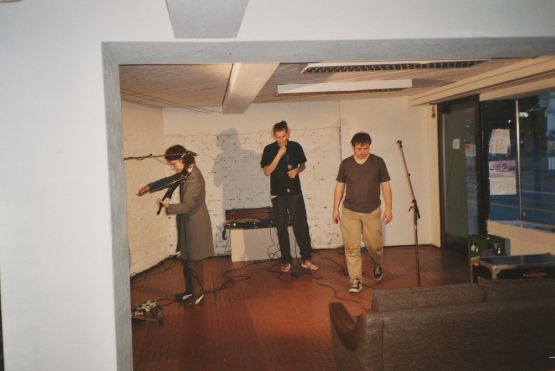 Das kleine Festival, Melinda Nadj Abondji und Jurczok 1001 "Textperformance",  Probe, message salon Rigiplatz, Zürich