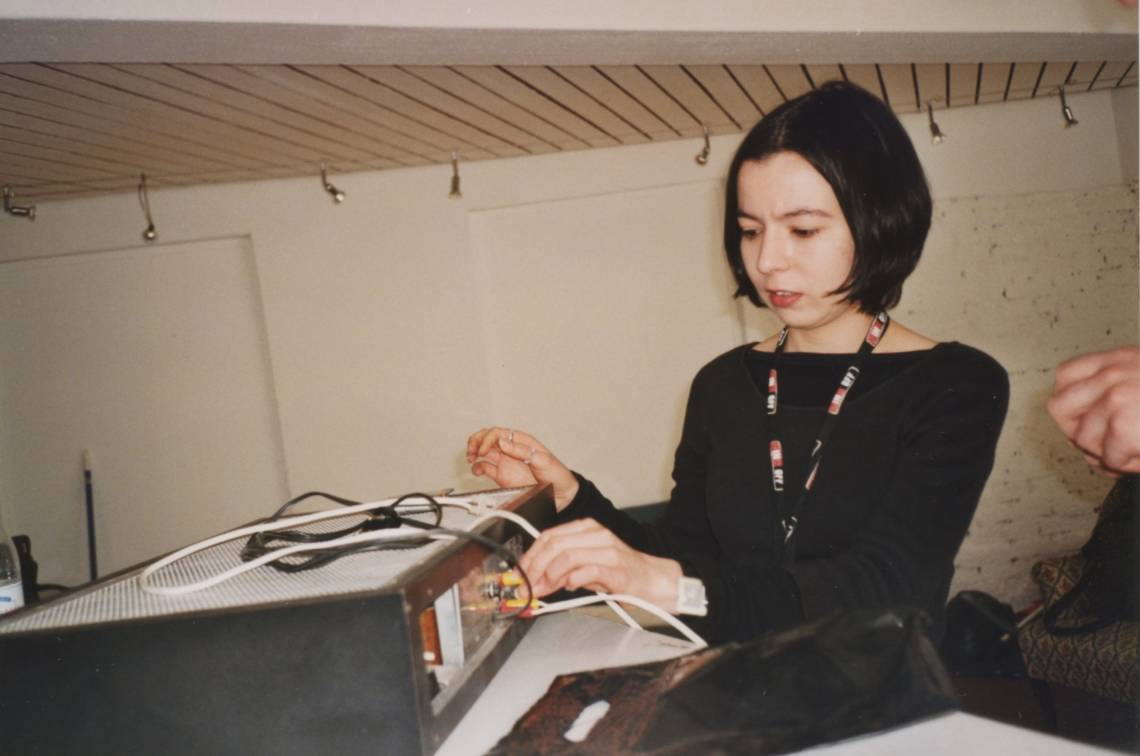 Isabela Branč "Montage", Aufbau der Ausstellung, message salon Rigiplatz, Zürich