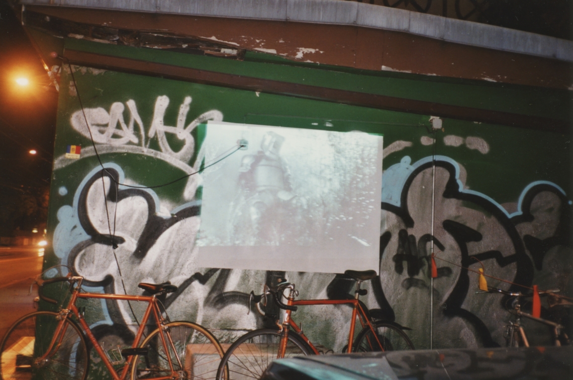 Karla Rockmaster K "I prefer music", message salon Rigiplatz, Zürich