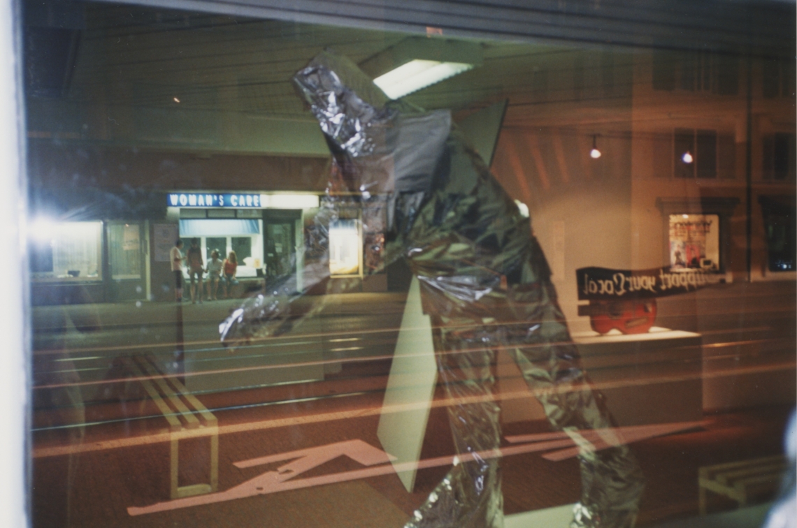 Laurent Goei "(  )", message salon Rigiplatz, Zurich