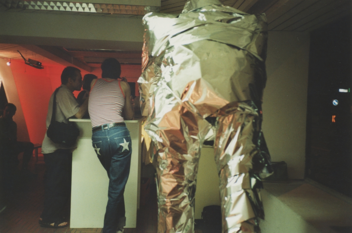 Laurent Goei "(  )", message salon Rigiplatz, Zurich