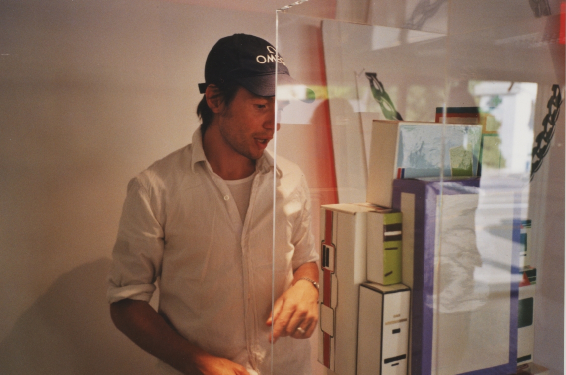 Laurent Goei "(  )", message salon Rigiplatz, Zurich