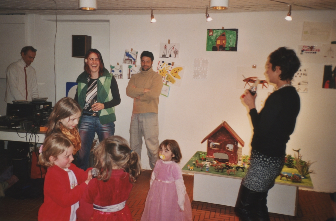 Die Junioren M&M, Enkelin Mixolyda, Wiedersehen im message salon Rigiplatz, Zürich