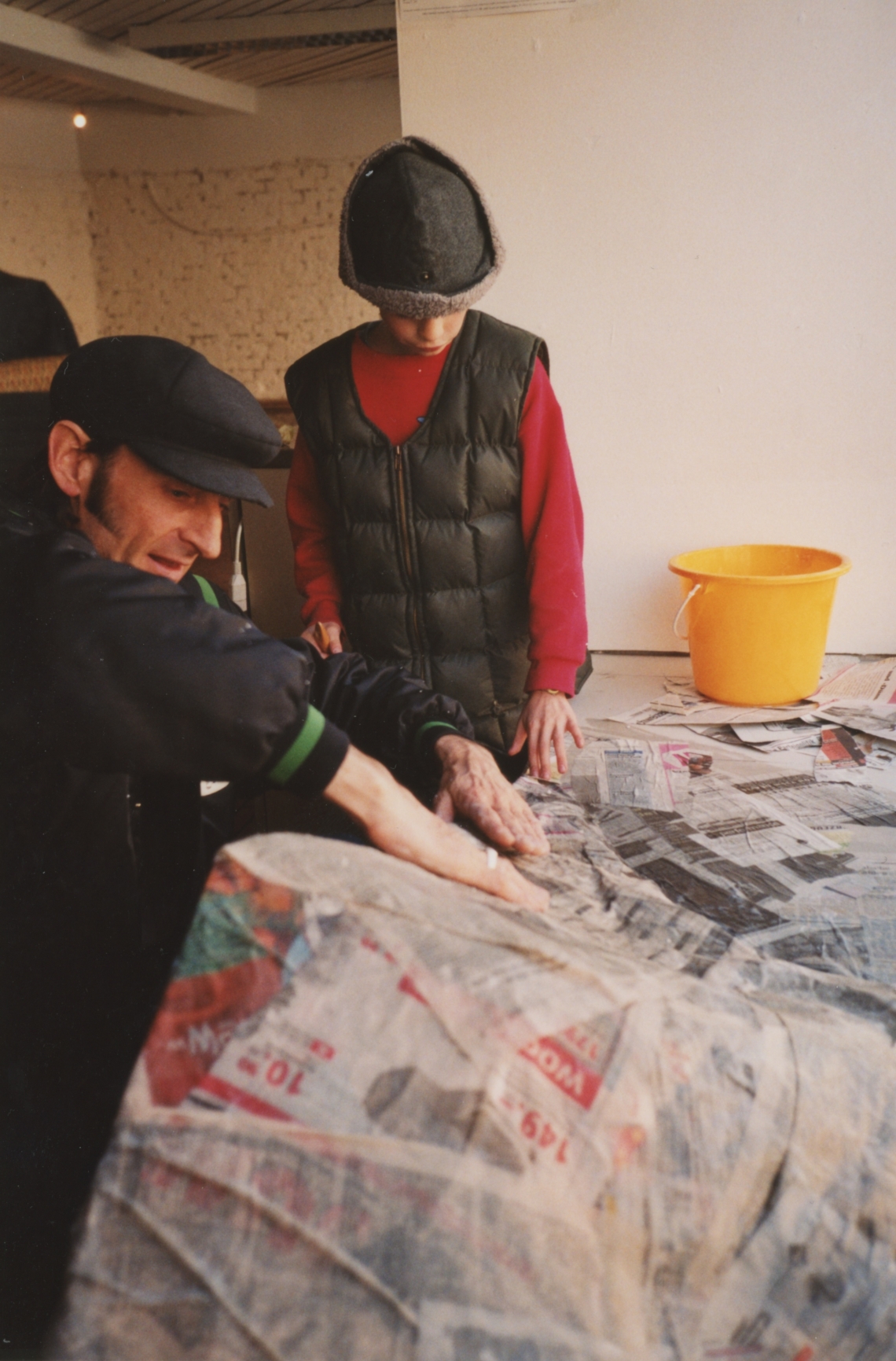 Die Junioren M&M, Aufbau, message salon Rigiplatz, Zürich