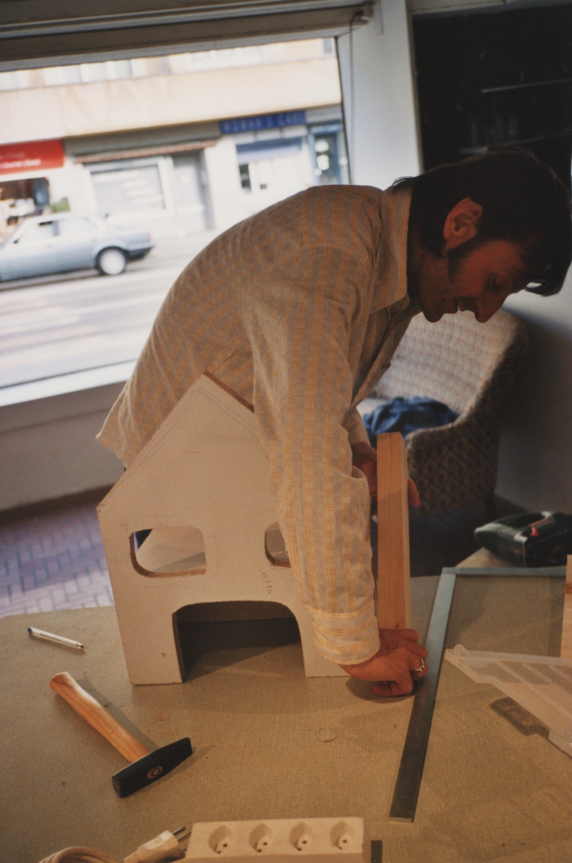 Die Junioren M&M, Aufbau, message salon Rigiplatz, Zürich