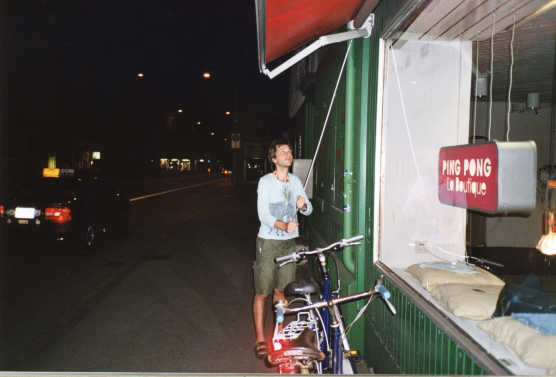 Ping Pong Boutique, message salon Rigiplatz, Zürich