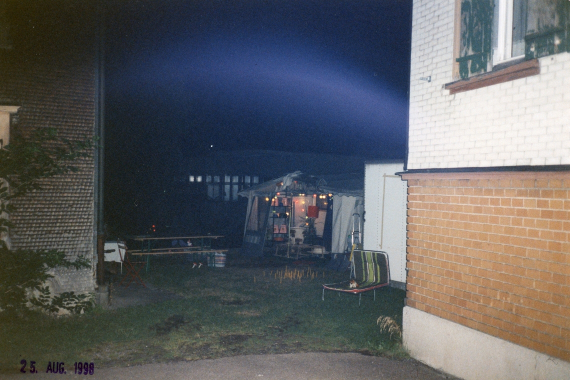 Die message salon Ferienkolonie, message salon Wohnwagen, Appenzell