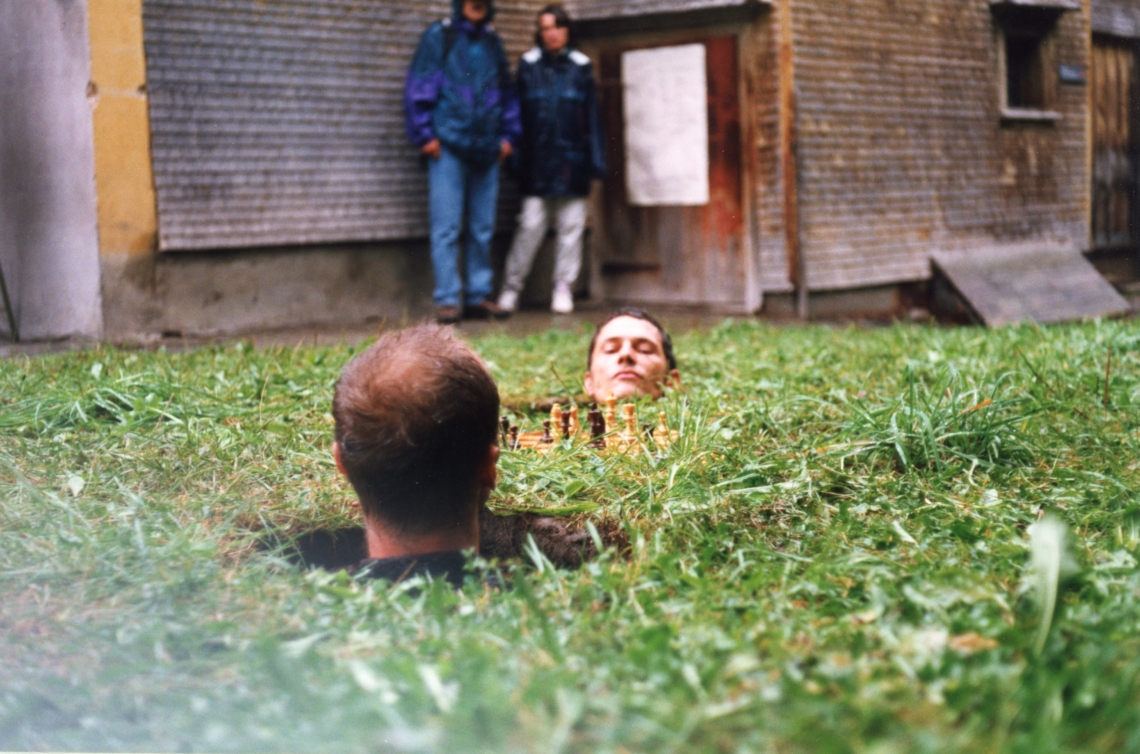 Die message salon Ferienkolonie mit Köppl / Zacek, message salon Wohnwagen, Appenzell