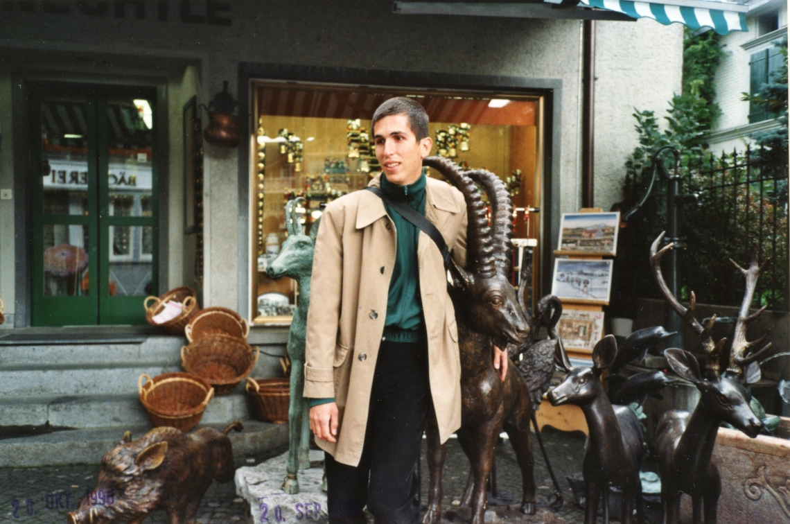 Die message salon Ferienkolonie mit San Keller, message salon Wohnwagen, Appenzell