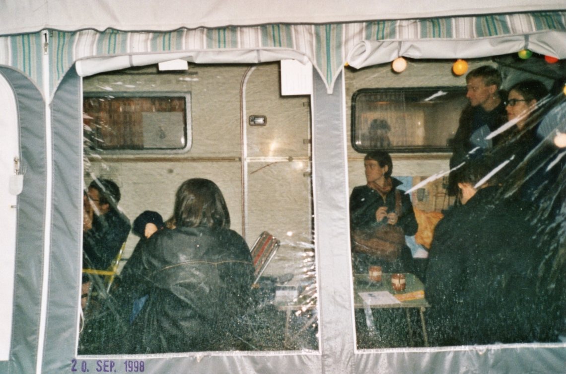 Die message salon Ferienkolonie, message salon Wohnwagen, Appenzell