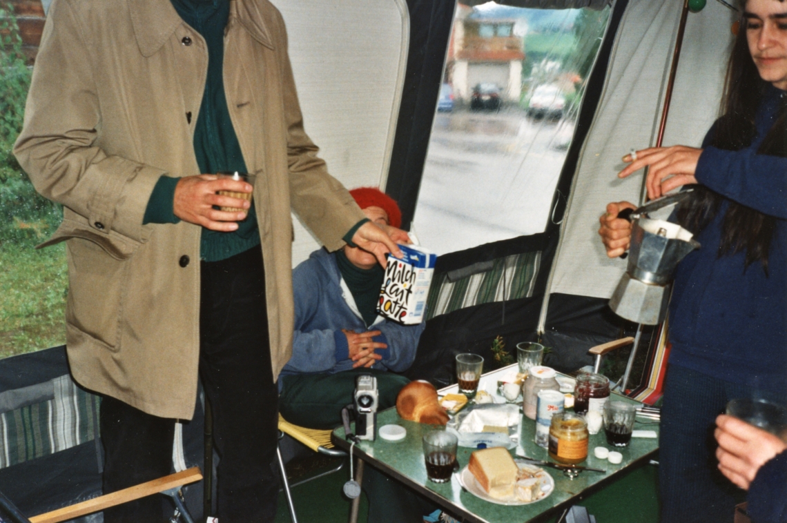 Die message salon Ferienkolonie, message salon Wohnwagen, Appenzell