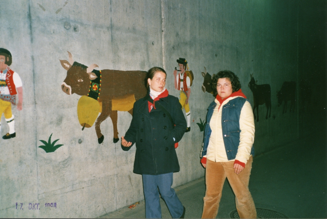 Die message salon Ferienkolonie mit Selina Trepp, message salon Wohnwagen, Appenzell