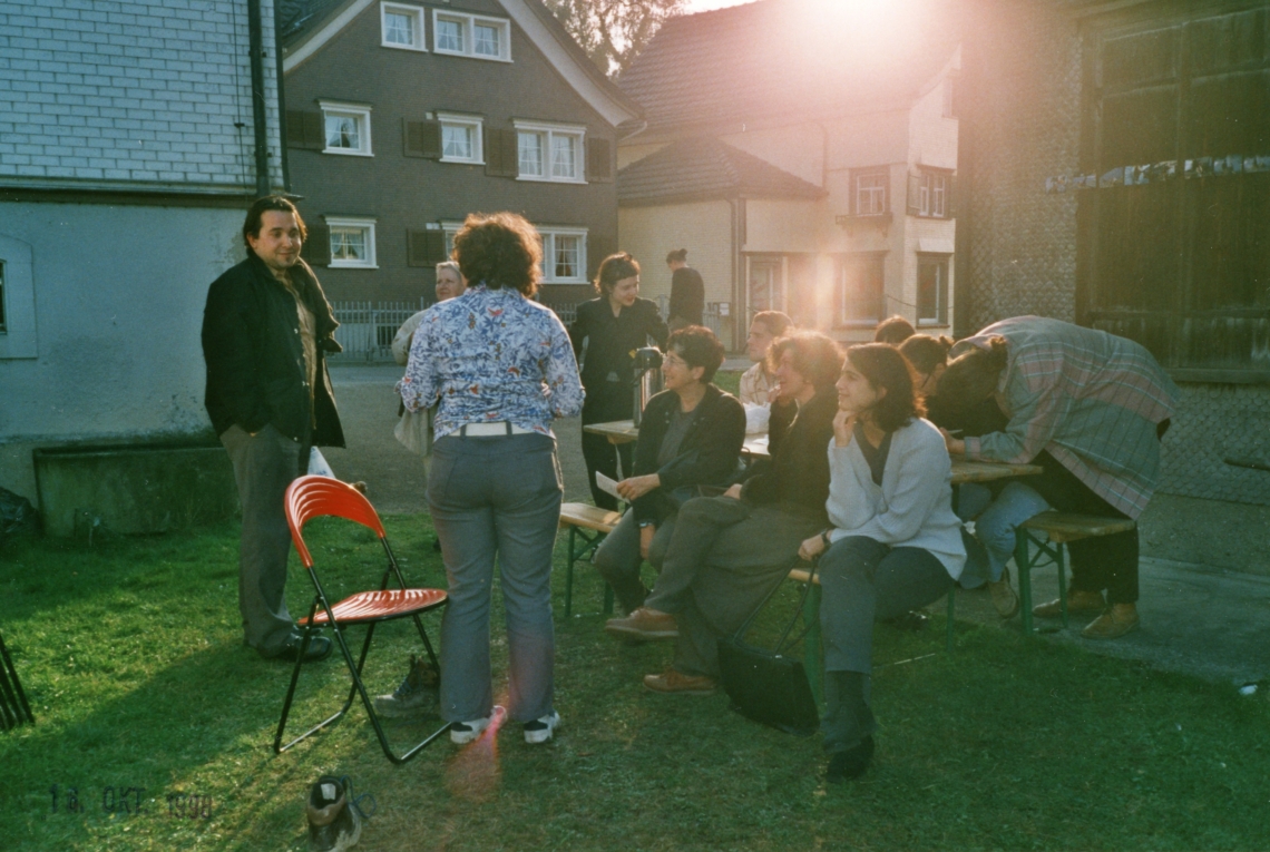 Die message salon Ferienkolonie, message salon Wohnwagen, Appenzell