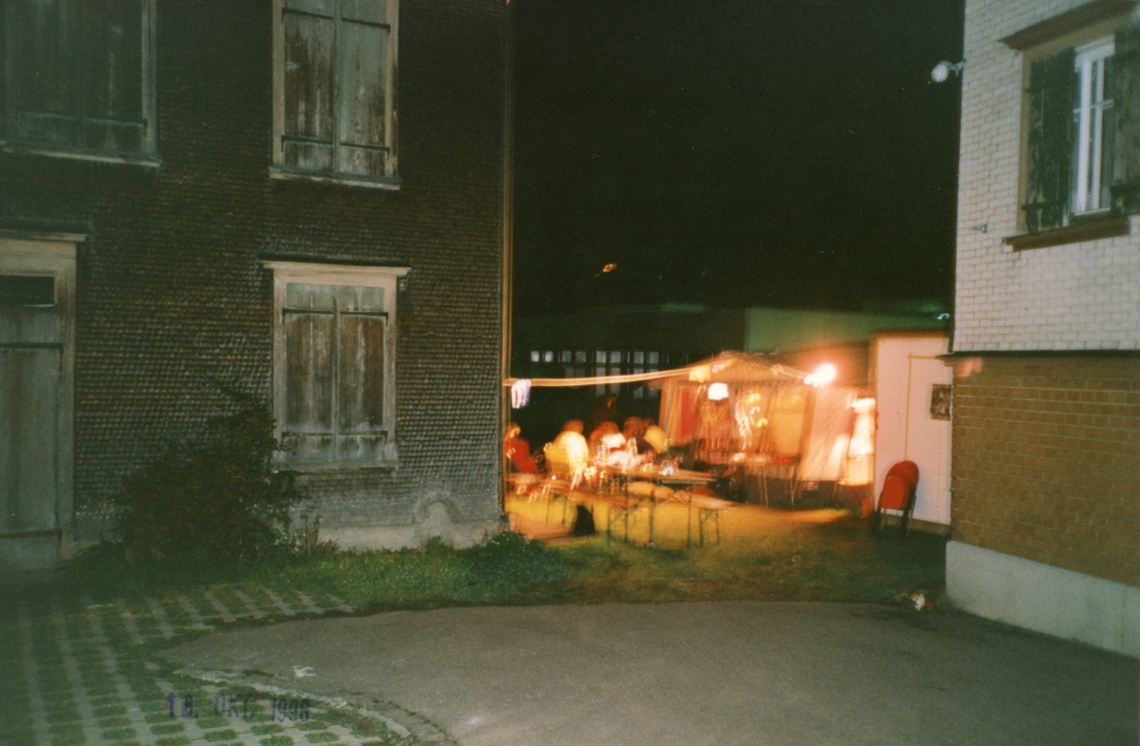 Die message salon Ferienkolonie, message salon Wohnwagen, Appenzell