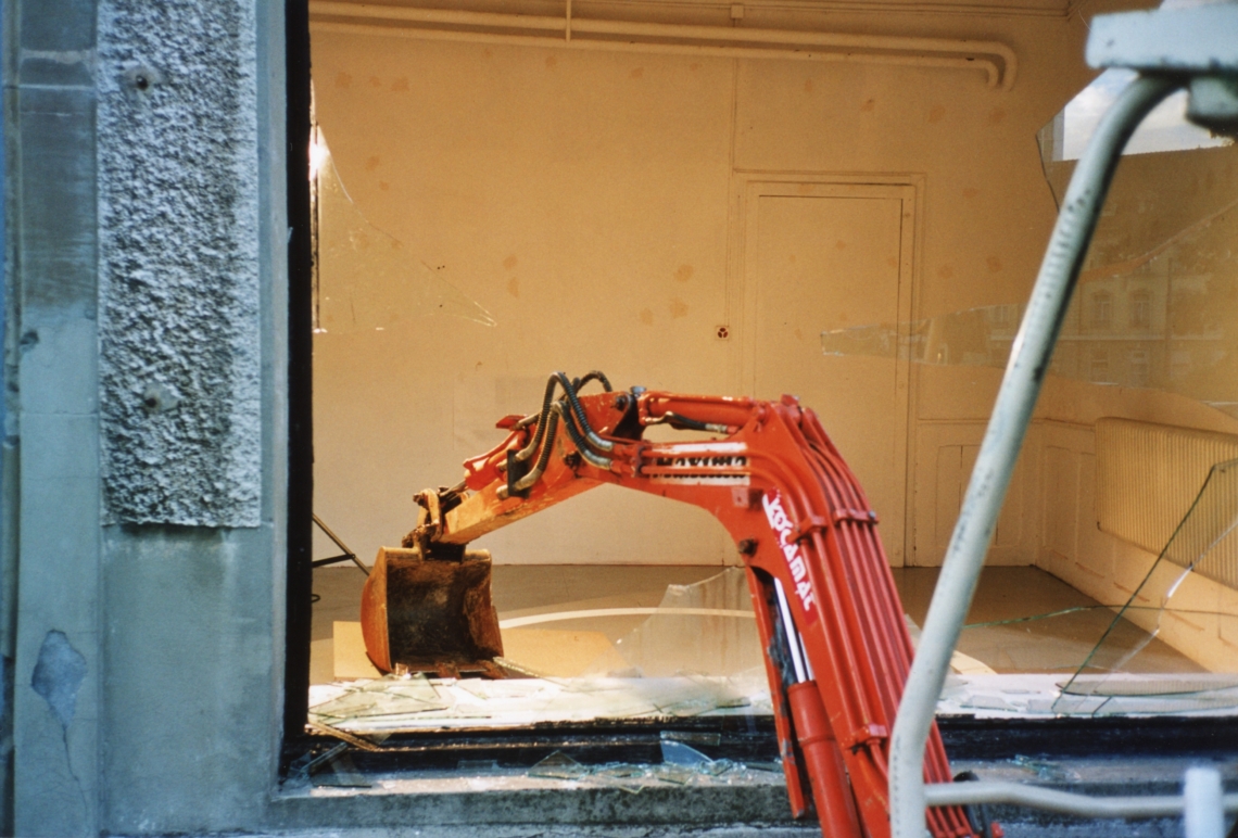 message salon und CAP präsentieren Kerim Seiler "sich freibaggern", PAC / CAP, Fribourg 