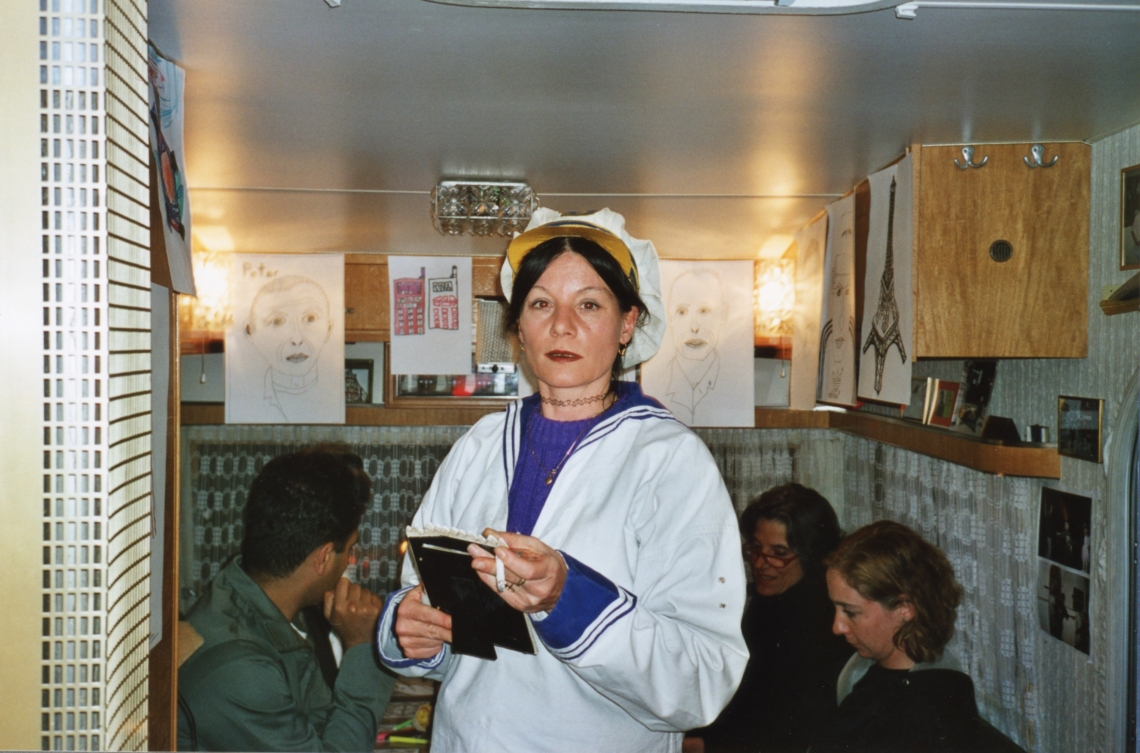 Esther Eppstein "message salon caravan", Vernissage, Zeichnungsworkshop mit Susann Walder, Fri-Art Kunsthalle Fribourg