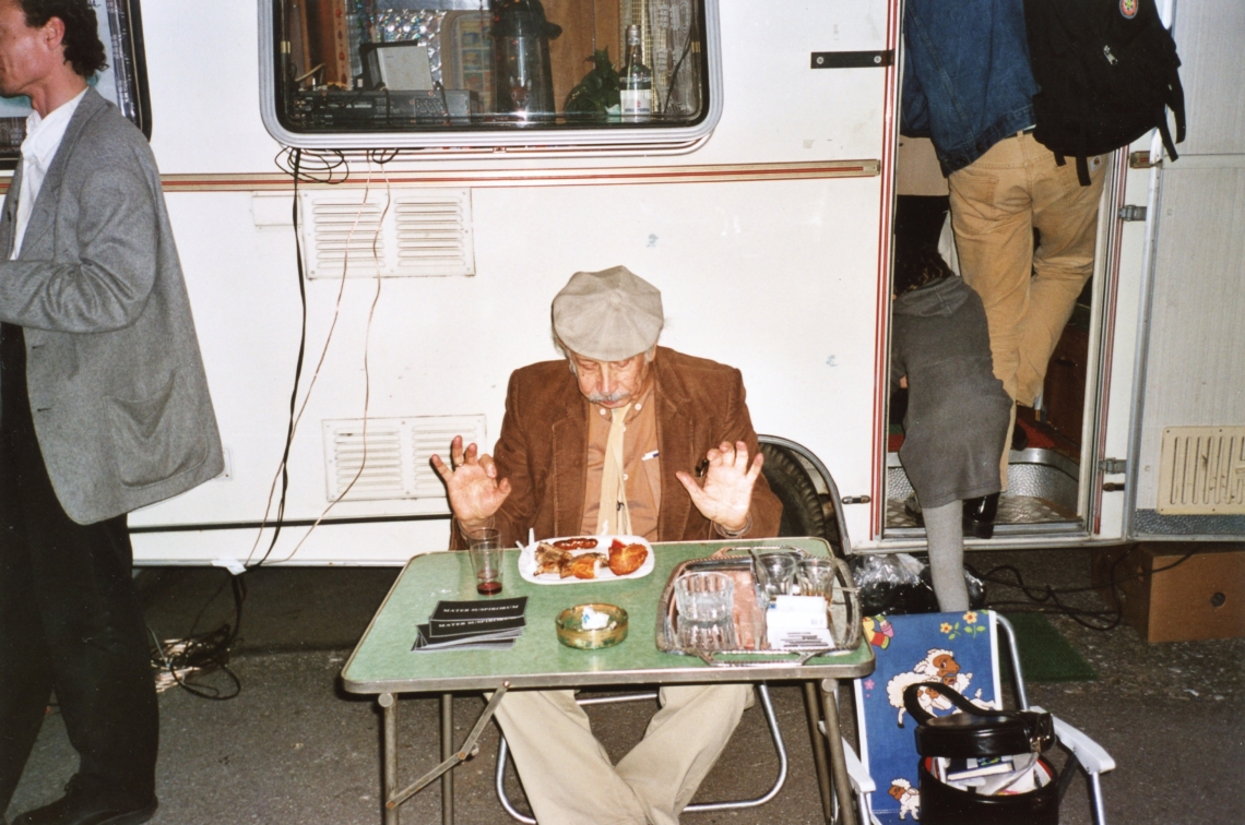 Esther Eppstein "message salon caravan", Vernissage, Fri-Art Kunsthalle Fribourg