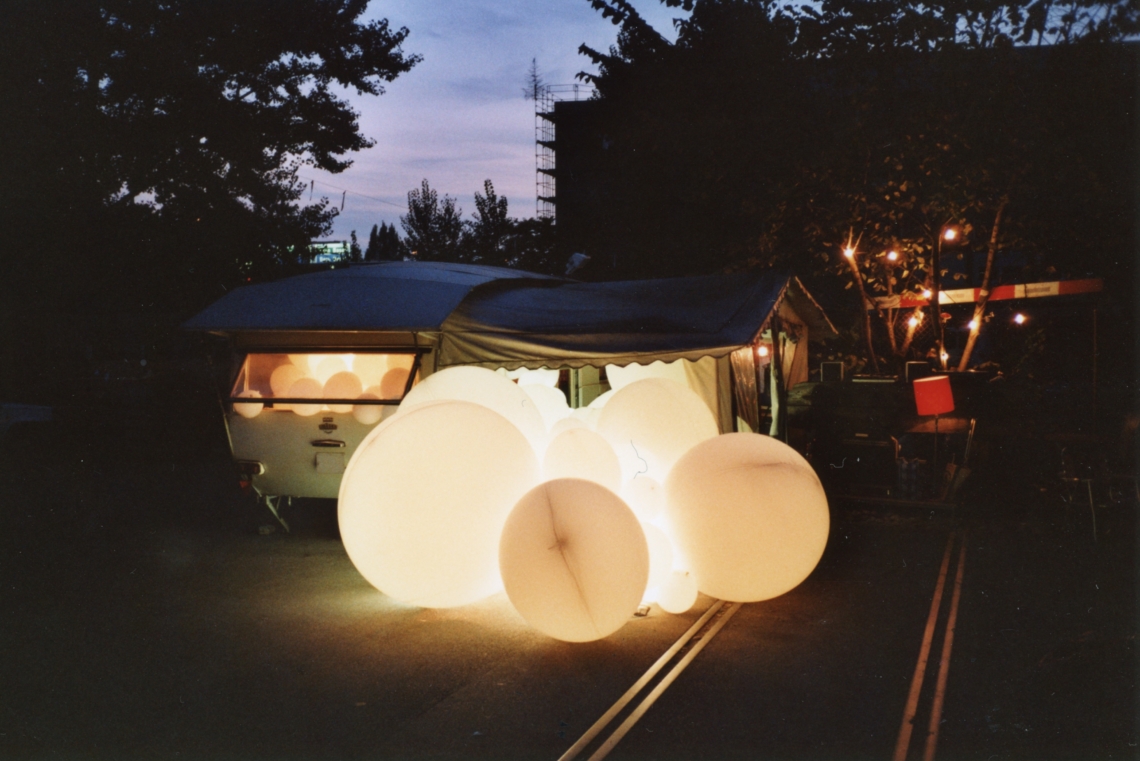 message salon Campingplatz mit Lutz & Guggisberg, Pfingstweidstrasse, Zürich