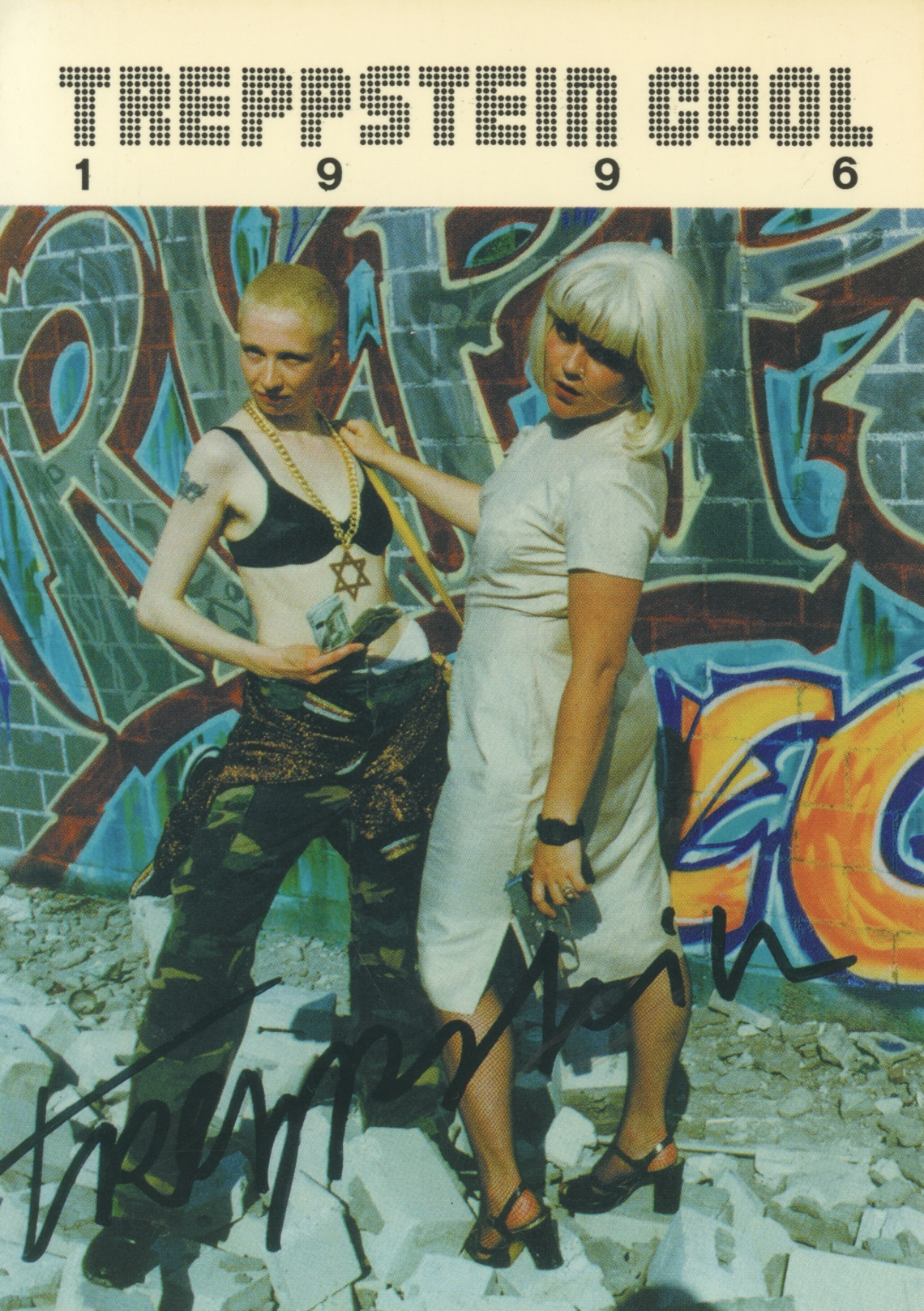 Treppstein "Treppstein Cool", autograph card, 1996