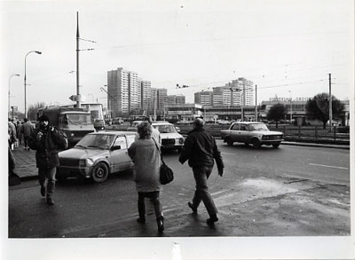Esther Eppstein "Warsaw 1990/1991", vintage print on photographic paper, 1991