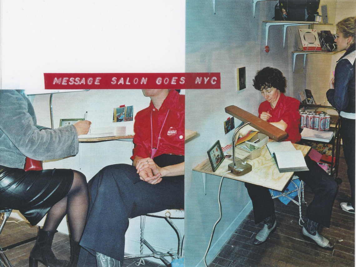 message salon goes NYC, message salon Souvenirshop, Swiss Institute, New York
