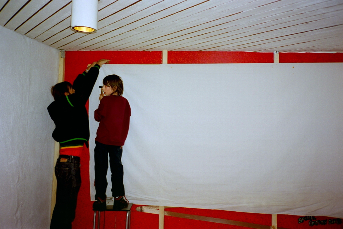 Moritz und Maria "Die schönsten Wesen der Welt", Aufbau der Ausstellung, message salon Rigiplatz, Zürich