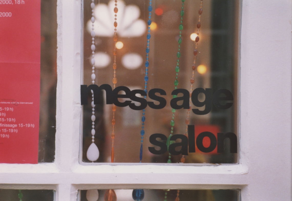 message salon in Paris, Vernissage, Centre Culturel Suisse