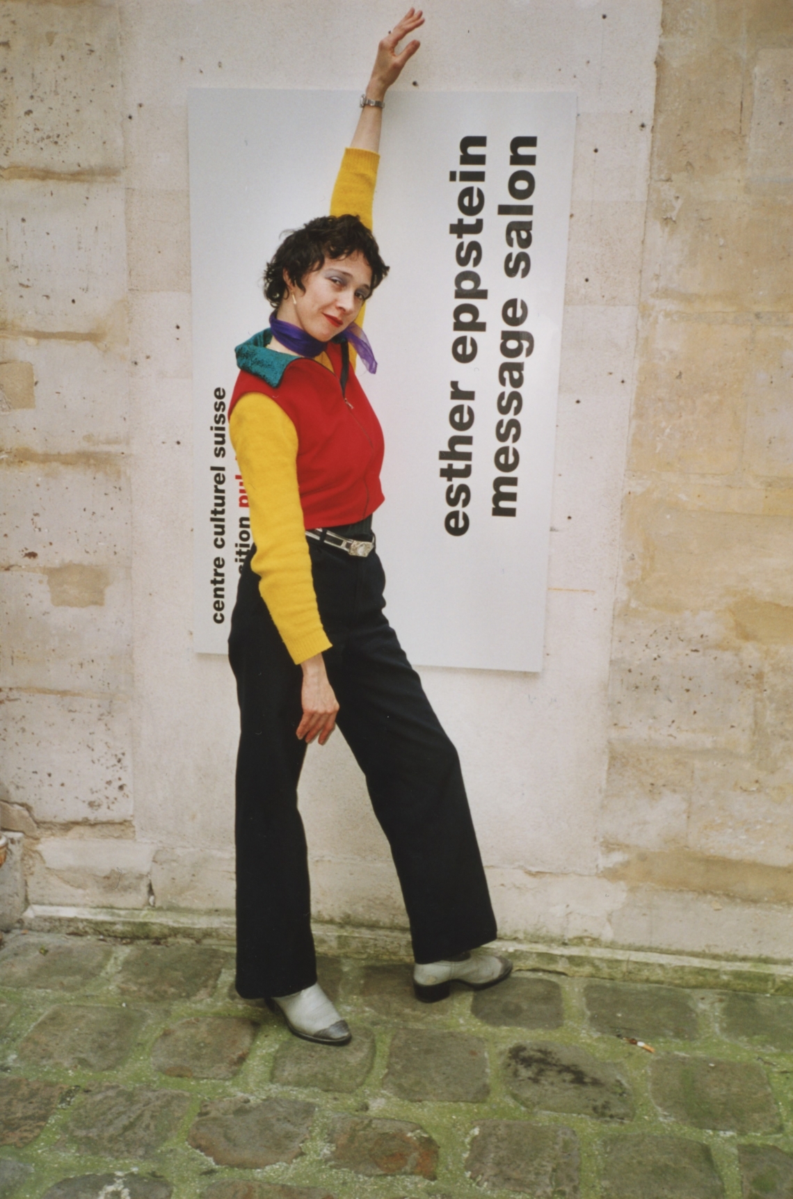 message salon in Paris, Esther Eppstein, Centre Culturel Suisse