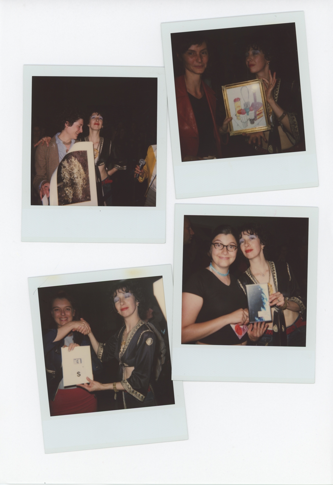 message salon "The Price of Art" – Esther Eppstein congratulates the lucky winners! Kunsthalle Basel