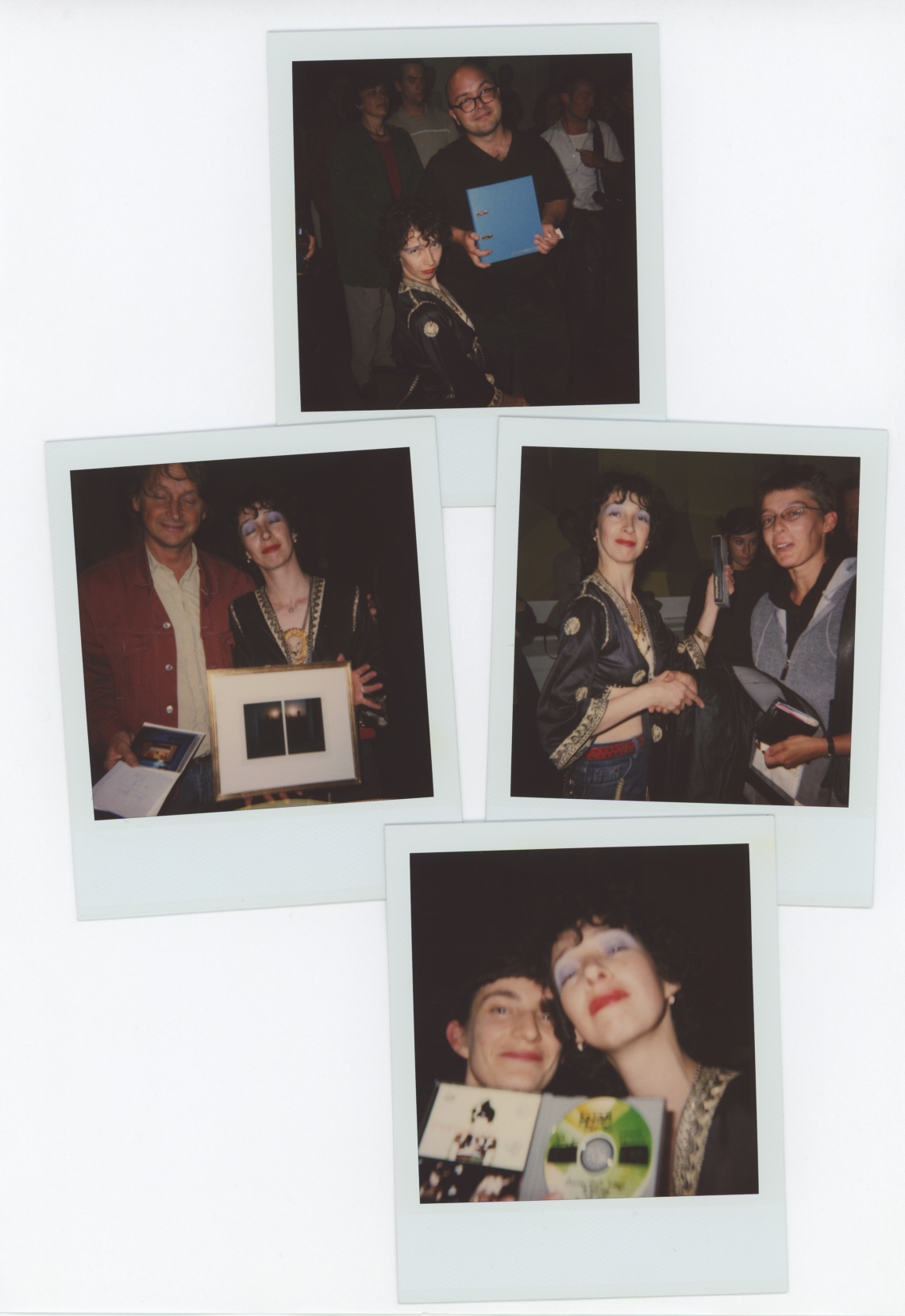 message salon "The Price of Art" – Esther Eppstein congratulates the lucky winners! Kunsthalle Basel