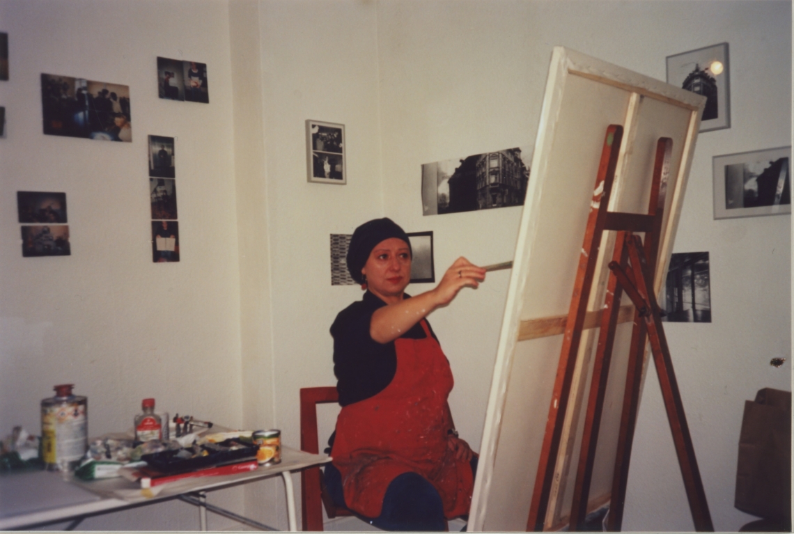 Maria Pomiansky, message salon embassy Réception, Zürich, 2023