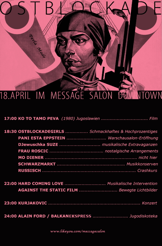 Ostblockade, Flyer, 2009
