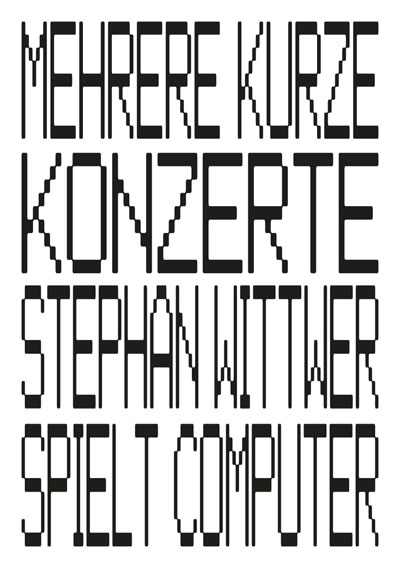 Flyer message salon, Grafik: Benjamin Sommerhalder